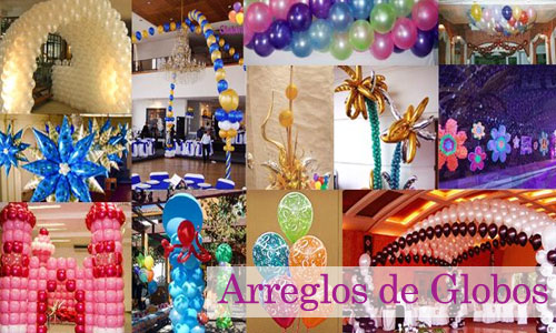 arreglos de globos en el salvador